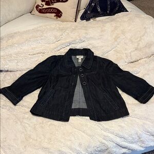 Ann Taylor LOFT Denim women’s Peacoat